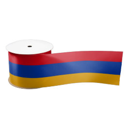 Flagge Armeniens Satinband