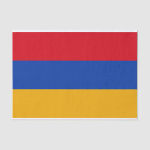 Flagge Armeniens Seidenpapier