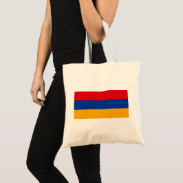 Flagge Armeniens Tragetasche