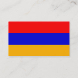 Flagge Armeniens Visitenkarten Visitenkarte