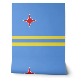 Flagge Arubas Tapete