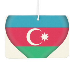 Flagge Aserbaidschans Autolufterfrischer