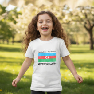 Flagge Aserbaidschans Baby T-shirt