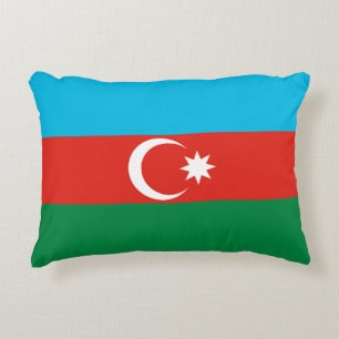 Flagge Aserbaidschans Dekokissen