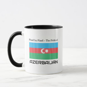 Flagge Aserbaidschans Tasse