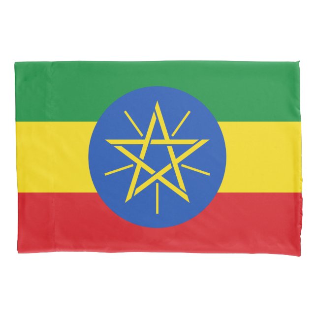 Flagge Äthiopiens Kissenbezug (Vorderseite)