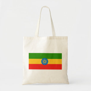 Flagge Äthiopiens Tragetasche