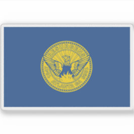 Flagge Atlanta, Georgien Aufkleber