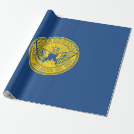 Flagge Atlanta (Georgien, USA) Geschenkpapier