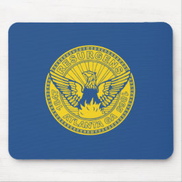 Flagge Atlanta (Georgien, USA) Mousepad