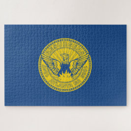 Flagge Atlanta (Georgien, USA) Puzzle
