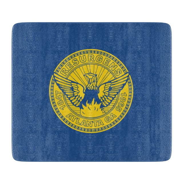 Flagge Atlanta (Georgien, USA) Schneidebrett (Vorderseite)