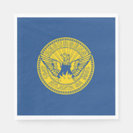 Flagge Atlanta (Georgien, USA) Serviette