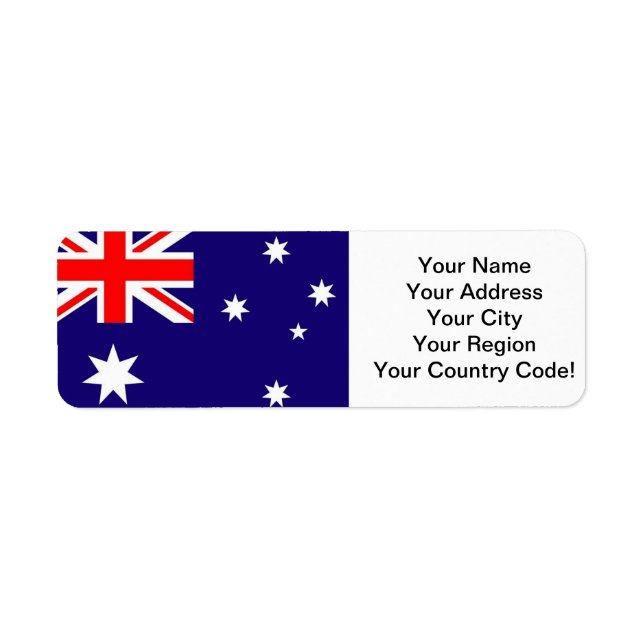 Flagge Australiens (Vorne)