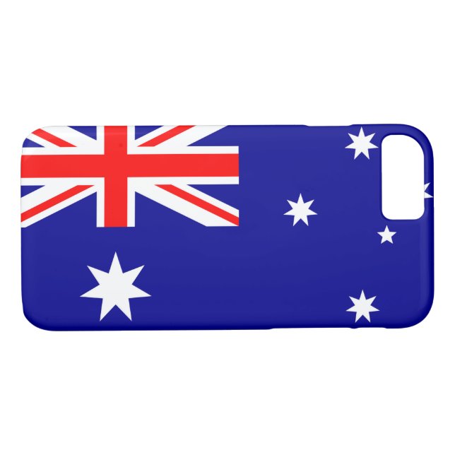 Flagge Australiens Case-Mate iPhone Hülle (Rückseite (Horizontal))