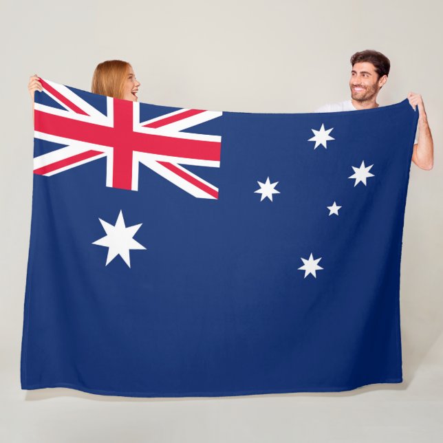 Flagge Australiens Fleecedecke (Beispiel)