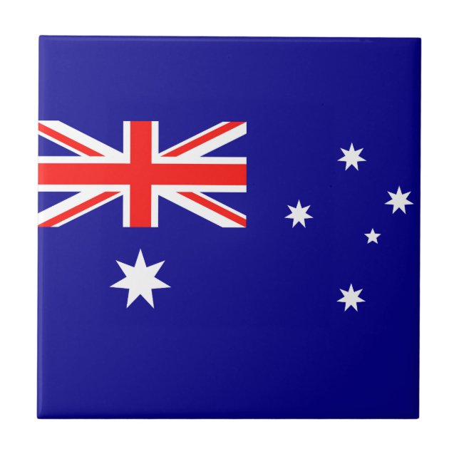 Flagge Australiens Fliese (Vorderseite)