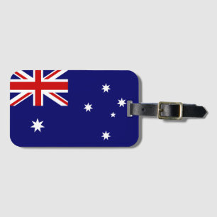 Flagge Australiens Gepäckanhänger