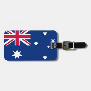 Flagge Australiens Gepäckanhänger
