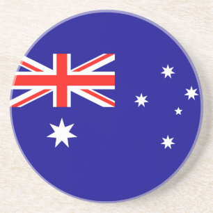 Flagge Australiens Getränkeuntersetzer
