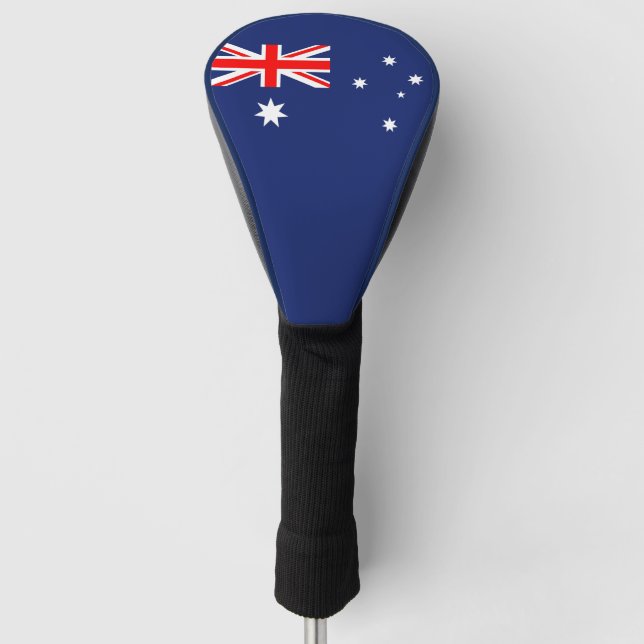 Flagge Australiens Golf Headcover (Vorderseite)