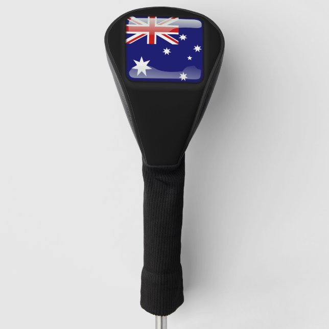 Flagge Australiens Golf Headcover (Vorderseite)