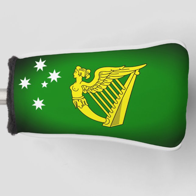 Flagge Australiens Golf Headcover (Vorderseite)