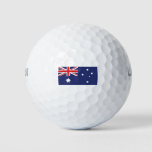 Flagge Australiens Golfball