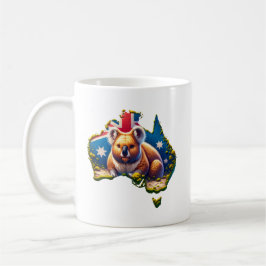 Flagge Australiens Koala Bear Kaffeetasse