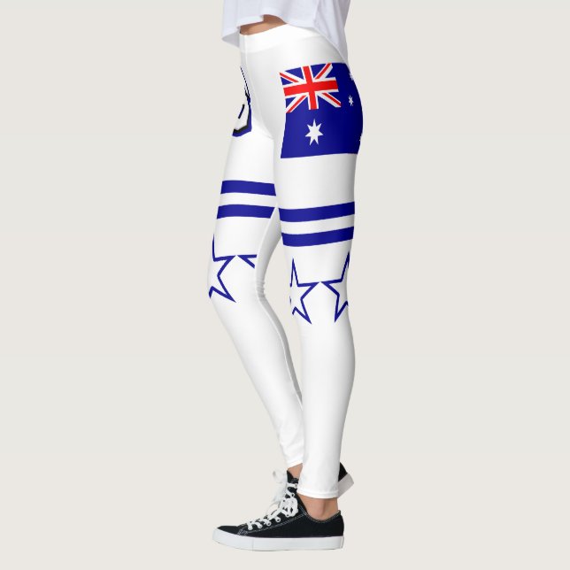 Flagge Australiens Leggings (Links)