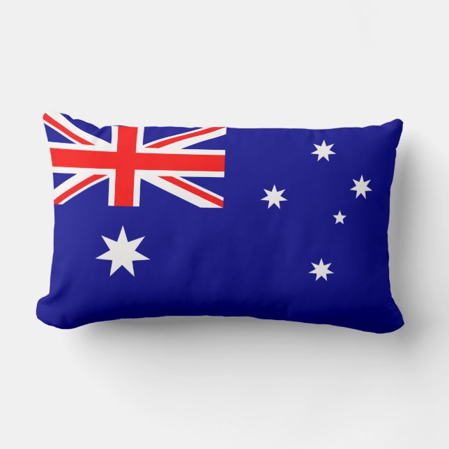 Flagge Australiens Lendenkissen (Vorderseite)