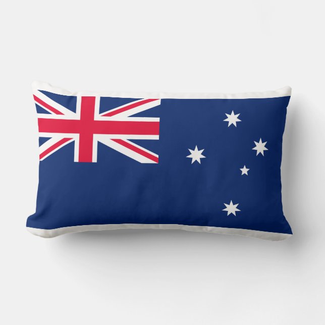 Flagge Australiens Lendenkissen (Vorderseite)