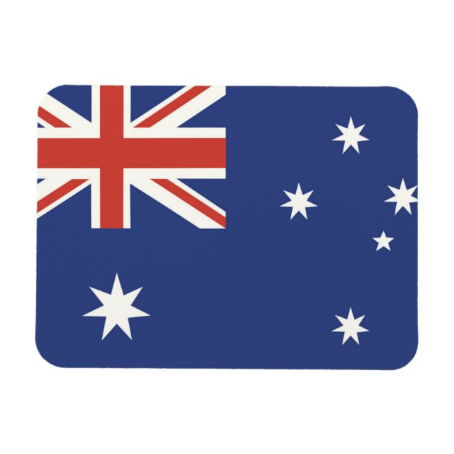 Flagge Australiens Magnet (Horizontal)