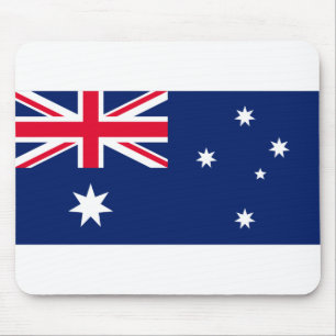 Flagge Australiens Mousepad