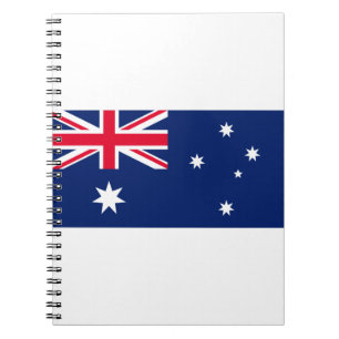 Flagge Australiens Notizblock