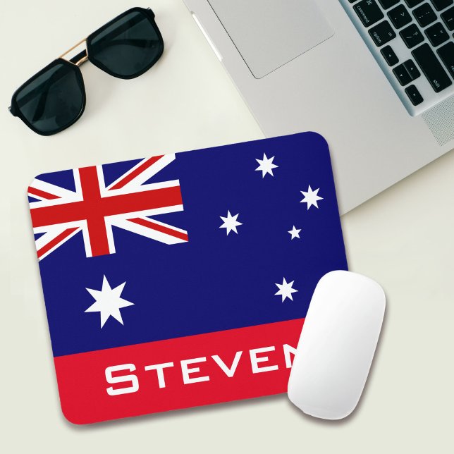 Flagge Australiens Personalisiert Mousepad (Von Creator hochgeladen)