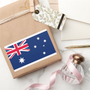 Flagge Australiens Rechteckiger Aufkleber