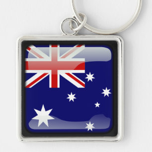 Flagge Australiens Schlüsselanhänger
