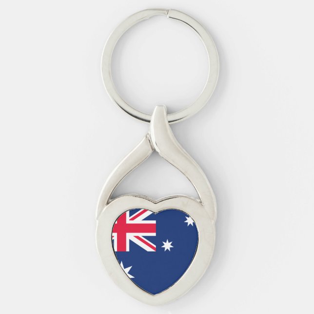 Flagge Australiens Schlüsselanhänger (Vorderseite)