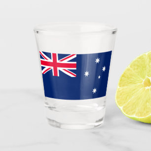 Flagge Australiens Schnapsglas