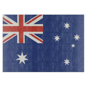 Flagge Australiens Schneidebrett