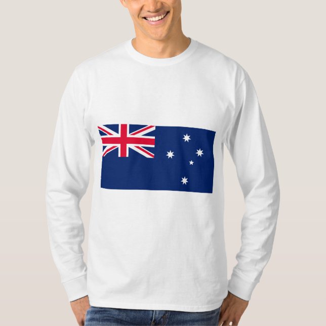Flagge Australiens T-Shirt (Vorderseite)