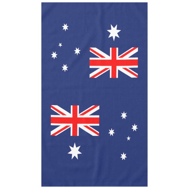 Flagge Australiens Tischdecke (Vorderseite)
