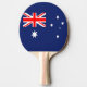 Flagge Australiens Tischtennis Schläger (Rückseite)