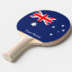 Flagge Australiens Tischtennis Schläger (Vorderseite)