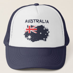 Flagge Australiens Truckerkappe