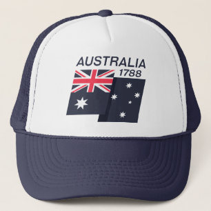 Flagge Australiens Truckerkappe