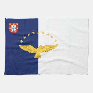 Flagge Azoren (Portugal) Geschirrtuch