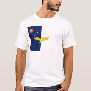 Flagge Azoren (Portugal) T-Shirt