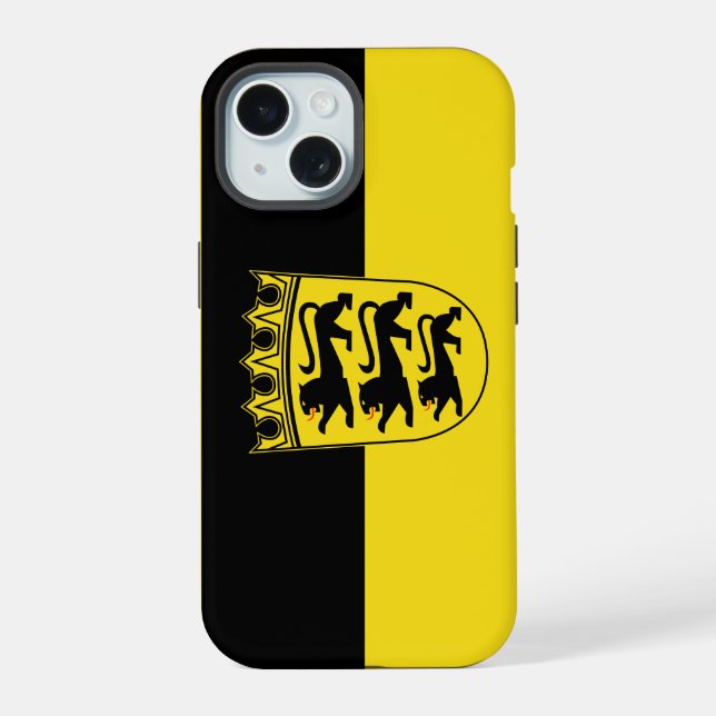 Flagge Baden-Württemberg Case-Mate iPhone Case 15 Hülle (Rückseite)